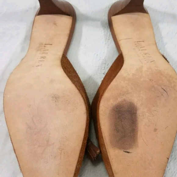 Lauren Ralph Lauren Cornelia Heel Shoes Size 7.5B - Picture 7 of 8